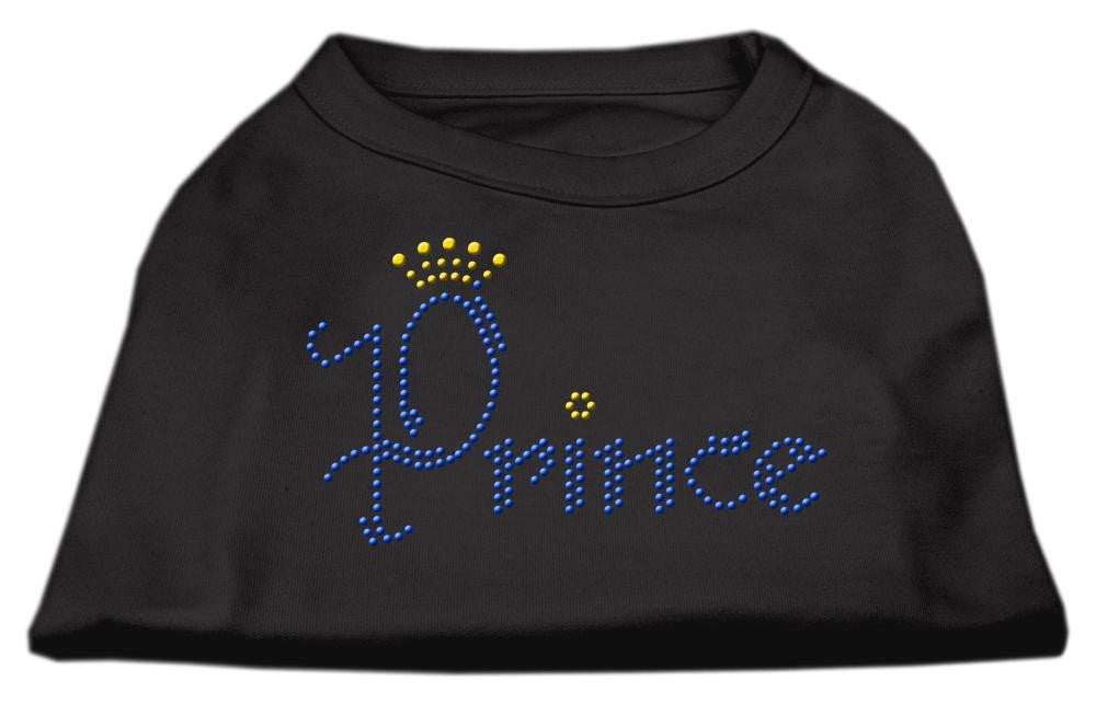 Prince Rhinestone Shirts Black XL (16)