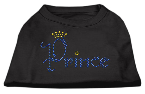 Prince Rhinestone Shirts Black XS (8)