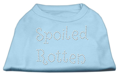 Spoiled Rotten Rhinestone Shirts Baby Blue XL (16)