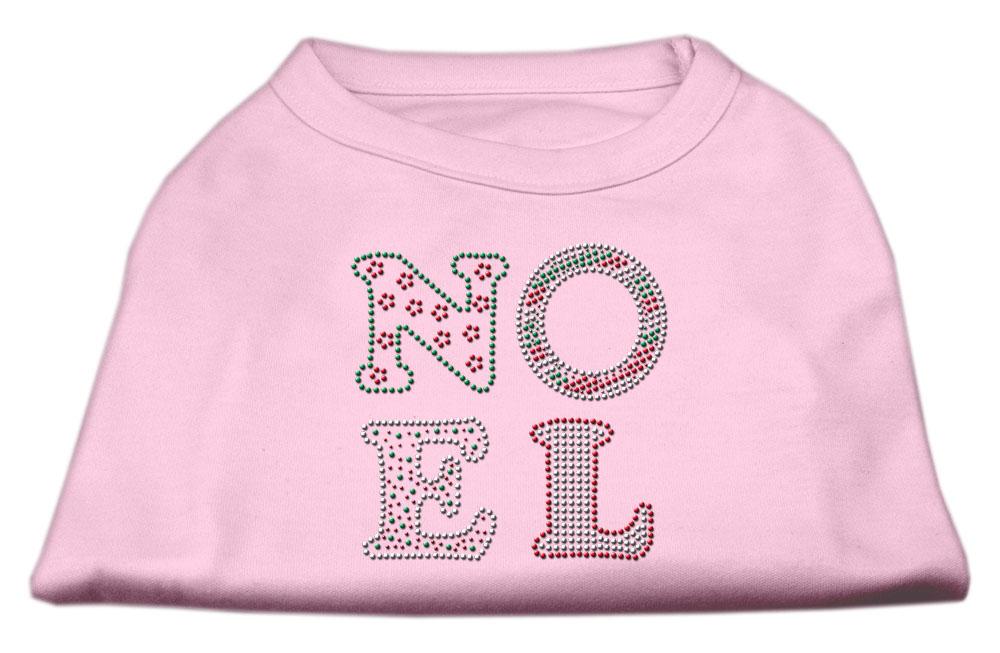 Noel Rhinestone Dog Shirt Light Pink Xxxl (20)