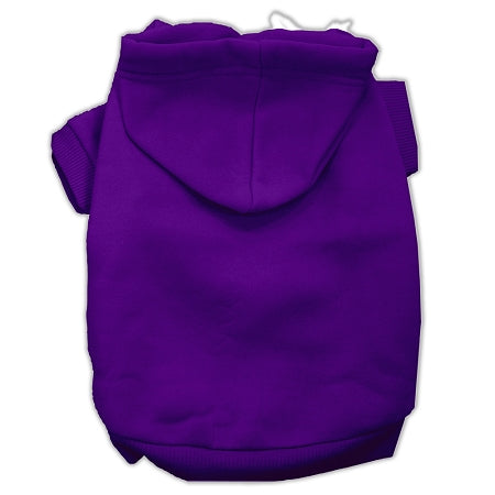 Blank Pet Hoodies Purple Size 4x