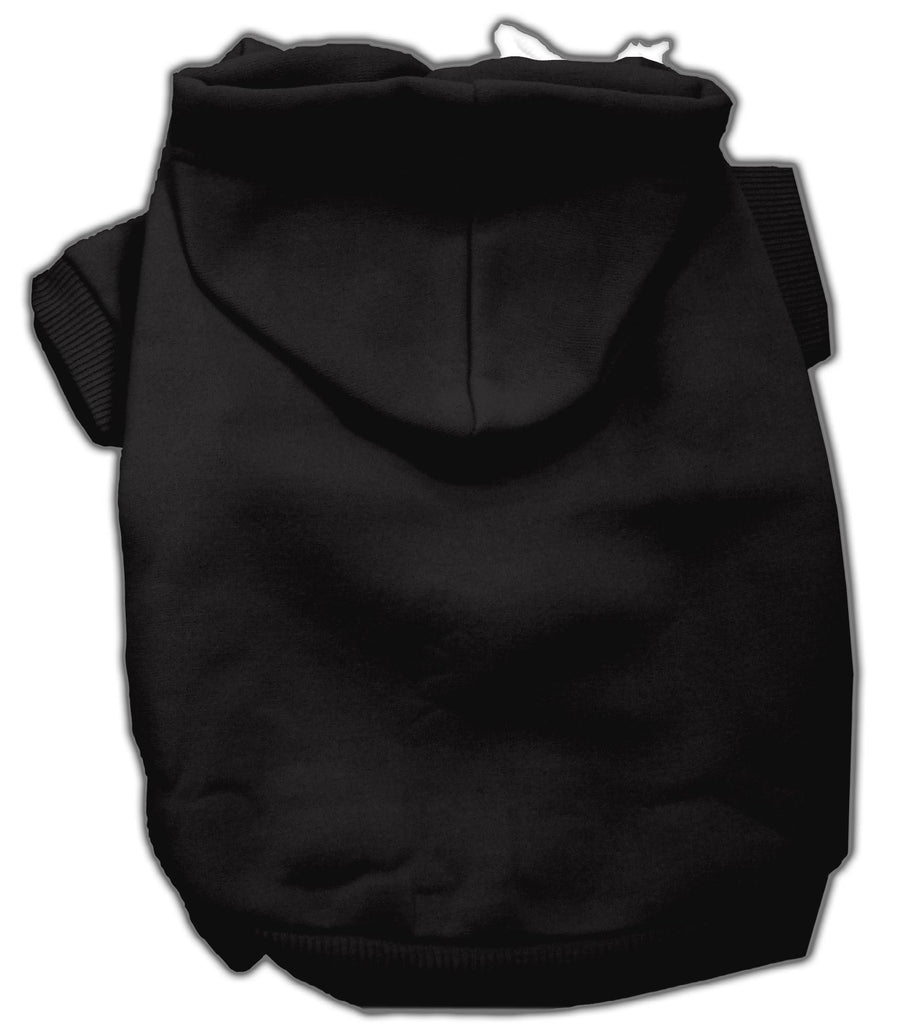 Blank Hoodies Black XS (8)