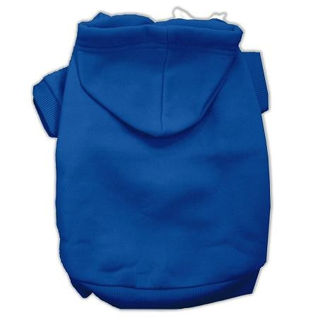 Blank Hoodies Blue Size XS (8)