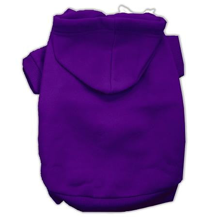 Blank Hoodies Purple Size XXL (18)