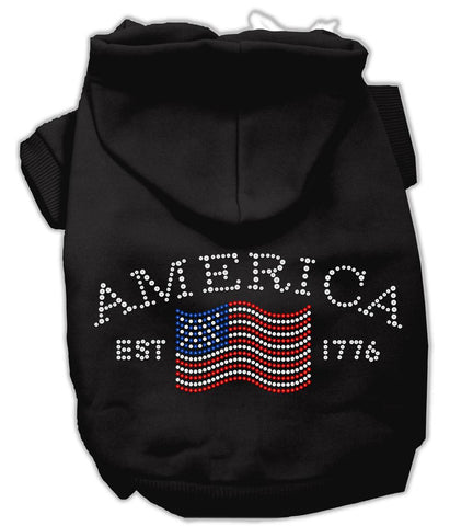 Classic American Hoodies Black M (12)