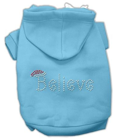 Believe Hoodies Baby Blue S (10)