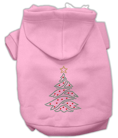 Christmas Tree Hoodie Pink M (12)