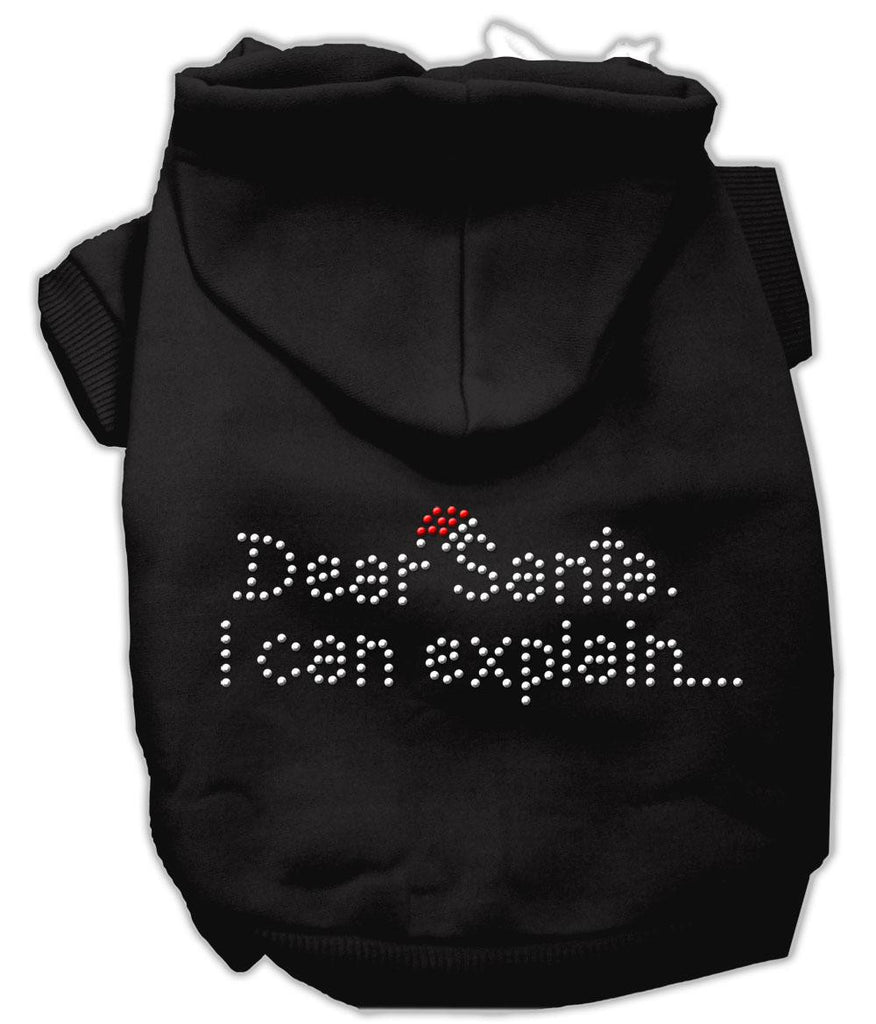 Dear Santa I Can Explain Hoodies Black M (12)