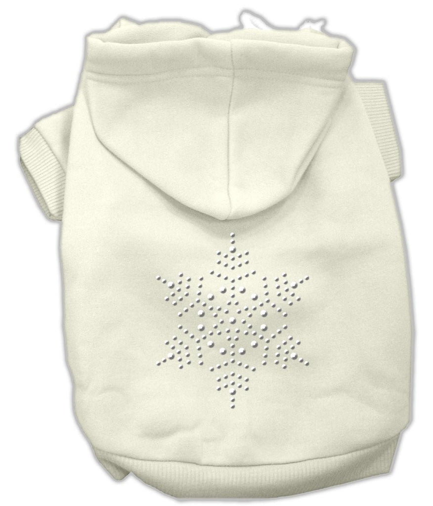 Snowflake Hoodies Cream S (10)