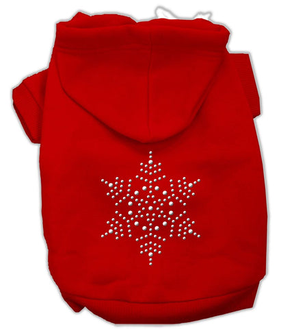 Snowflake Hoodies Red S (10)