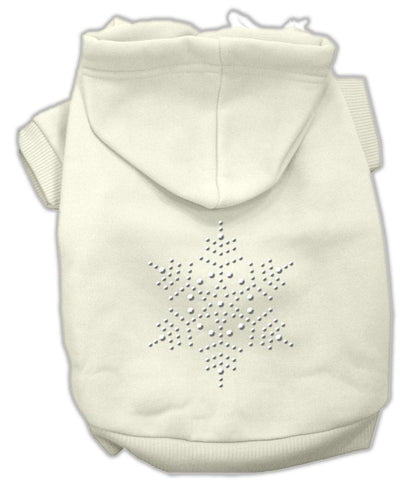 Snowflake Hoodies Cream XXL (18)