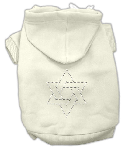 Star of David Hoodies Cream XS (8)