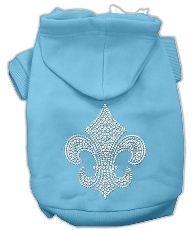 Fleur De Lis Hoodies Baby Blue L (14)