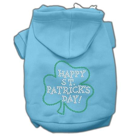 Happy St. Patrick's Day Hoodies Baby Blue XL (16)