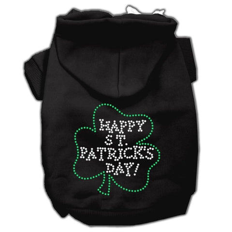 Happy St. Patrick's Day Hoodies Black XS (8)