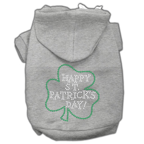 Happy St. Patrick's Day Hoodies Grey Xs (8)