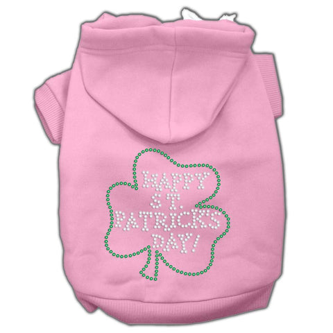 Happy St. Patrick's Day Hoodies Pink Xs (8)