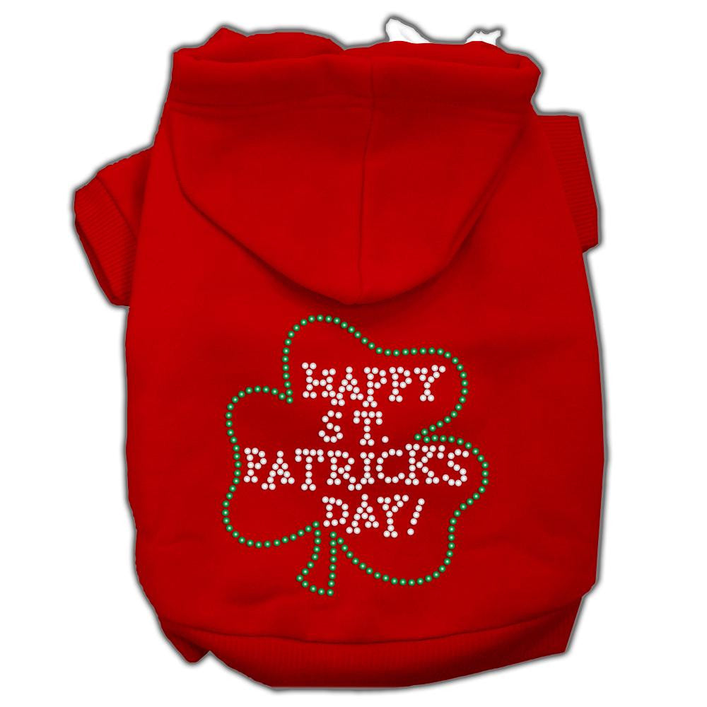 Happy St. Patrick's Day Hoodies Red XS (8)