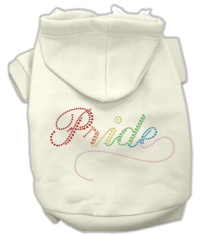 Rainbow Colored Pride Hoodies Cream S (10)