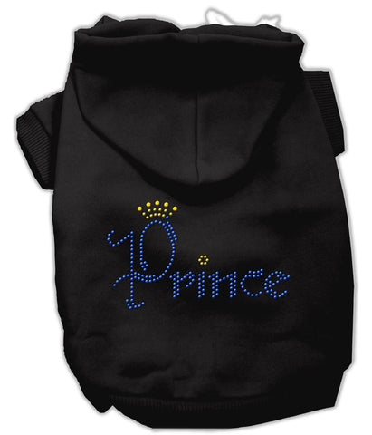 Prince Rhinestone Hoodies Black M (12)