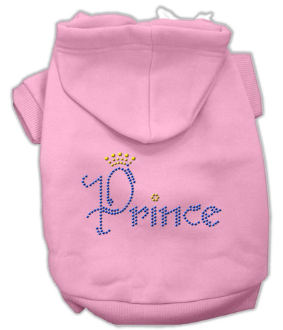 Prince Rhinestone Hoodies Pink Xs (8)