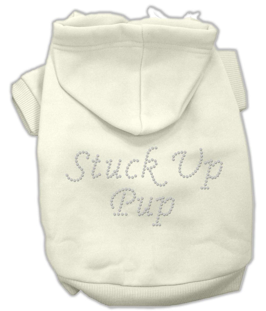 Stuck Up Pup Hoodies Cream L (14)