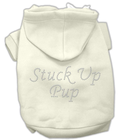 Stuck Up Pup Hoodies Cream L (14)