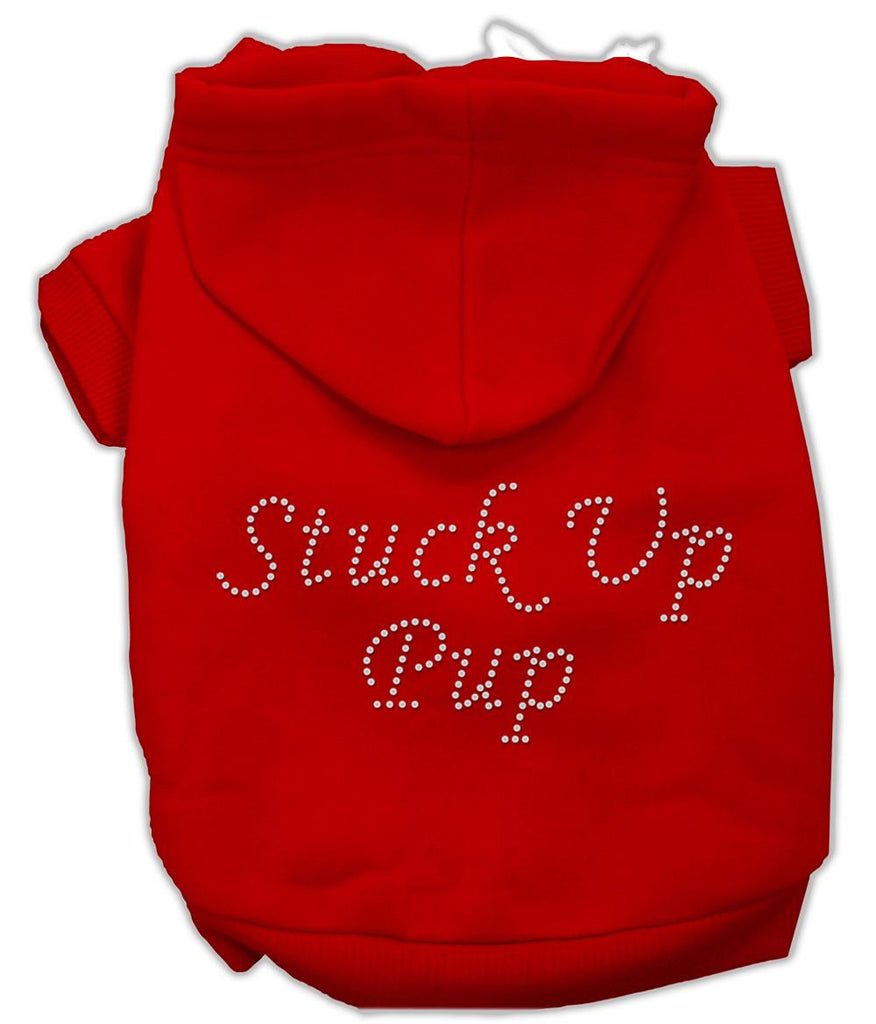 Stuck Up Pup Hoodies Red XXL (18)