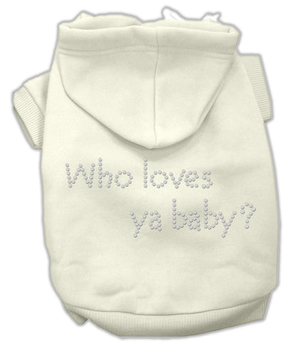 Who Loves Ya Baby? Hoodies Cream L (14)