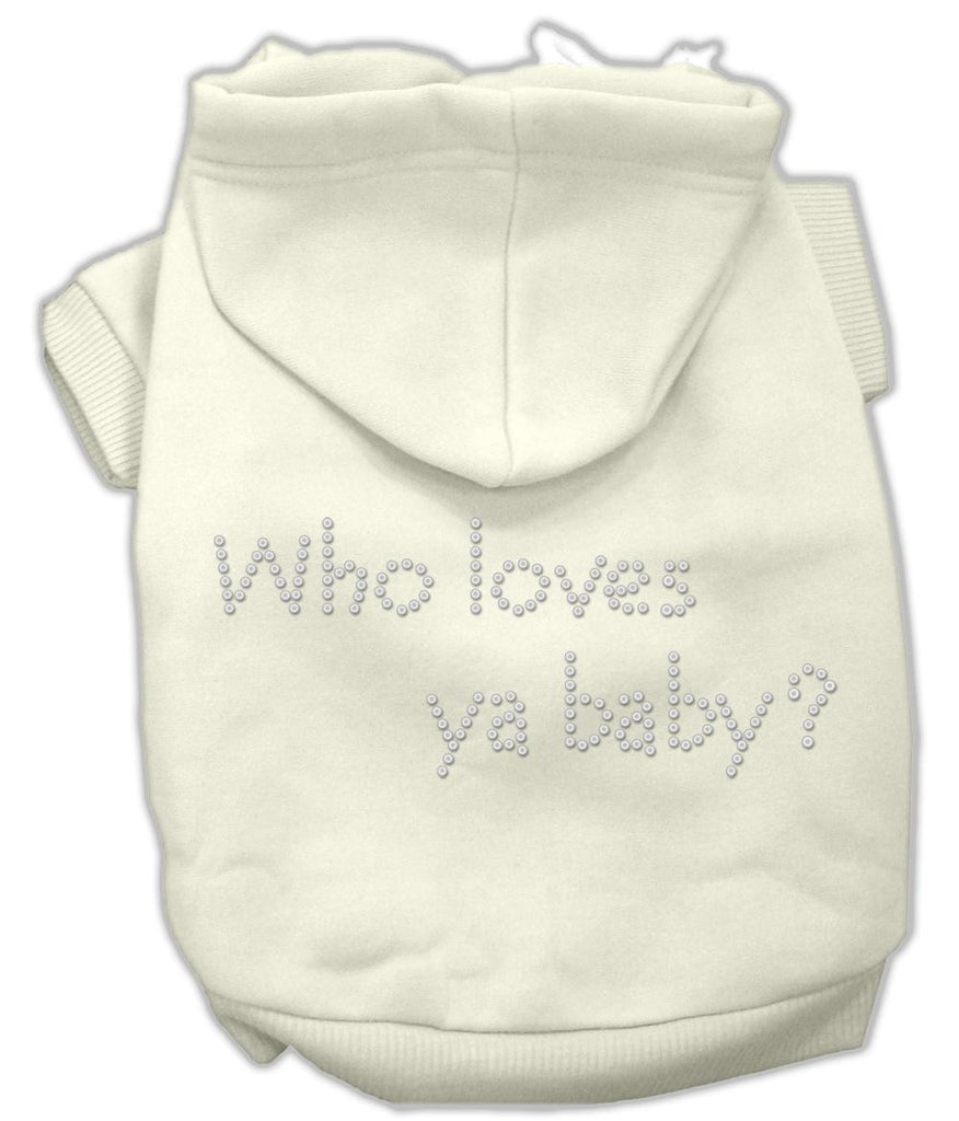 Who Loves Ya Baby? Hoodies Cream M (12)