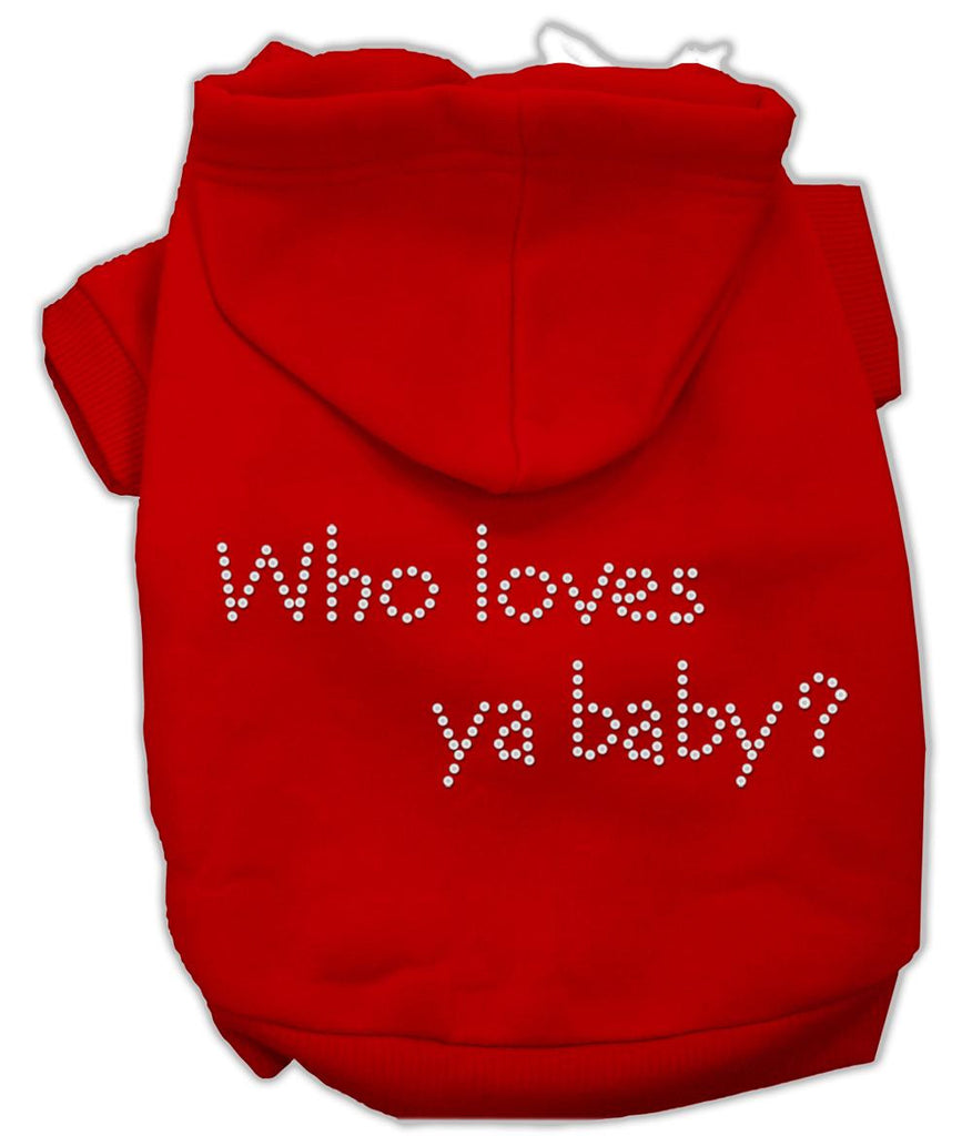 Who loves ya baby? Hoodies Red M (12)