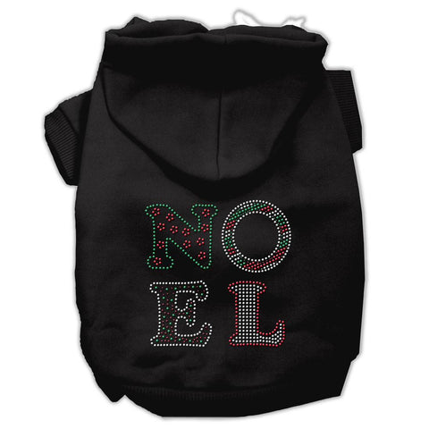 Noel Rhinestone Hoodies Black XL (16)