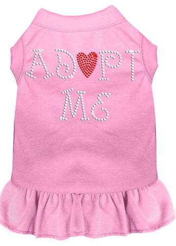 Adopt Me Rhinestone Dress Light Pink Lg (14)