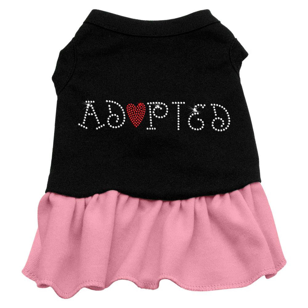 Adopted Dresses Black with Pink Lg (14)