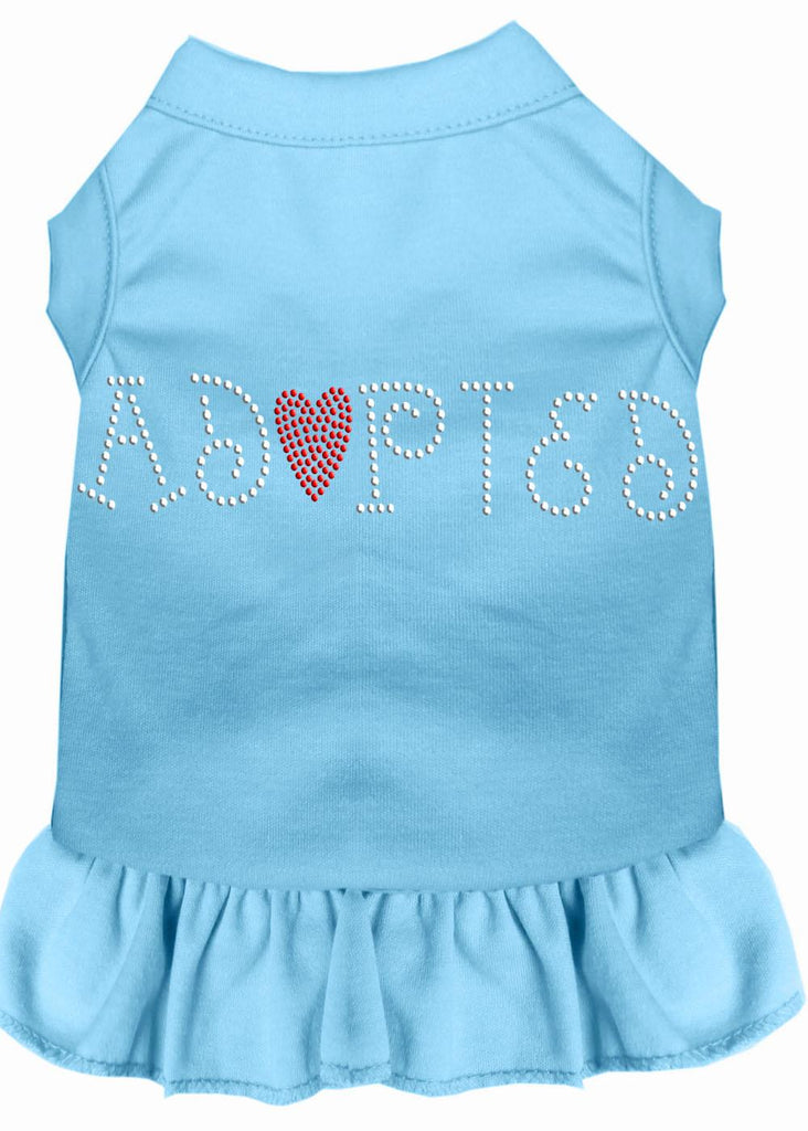 Adopted Rhinestone Dress Baby Blue Xxxl (20)