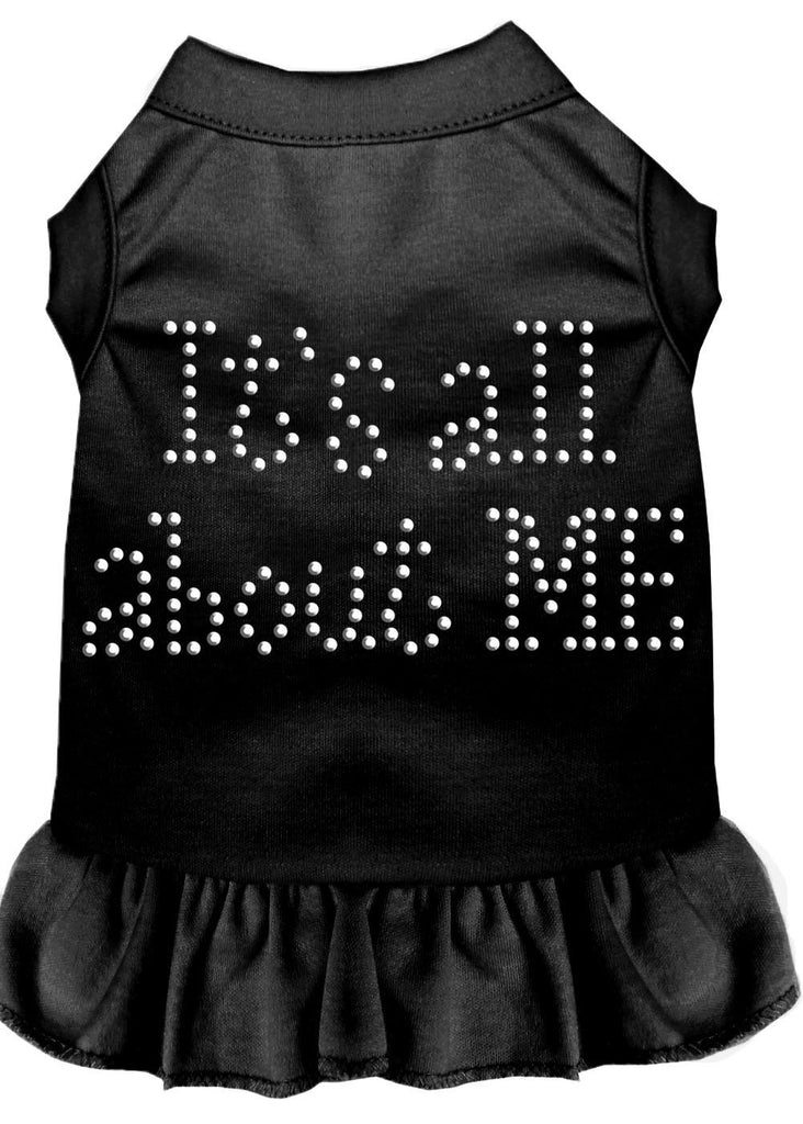 Rhinestone All About Me Dress Black 4x (22)