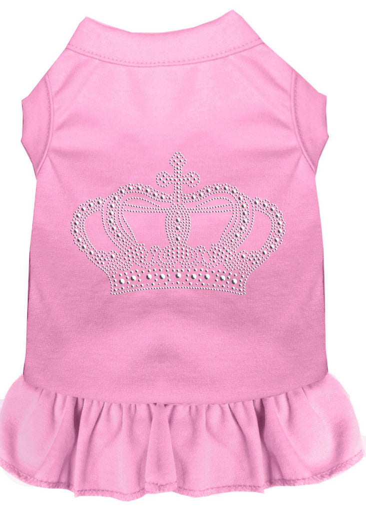 Rhinestone Crown Dress Light Pink Xxl (18)