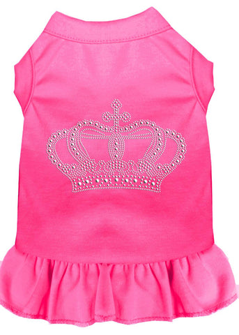 Rhinestone Crown Dress Bright Pink Xxxl (20)