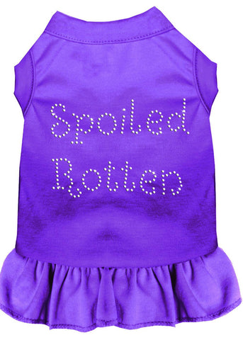 Spoiled Rotten Rhinestone Dress Purple 4x (22)