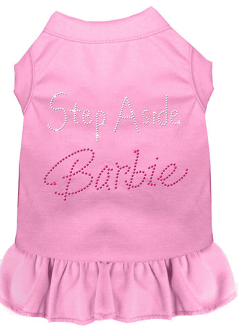 Step Aside Barbie Rhinestone Dress Light Pink Lg (14)