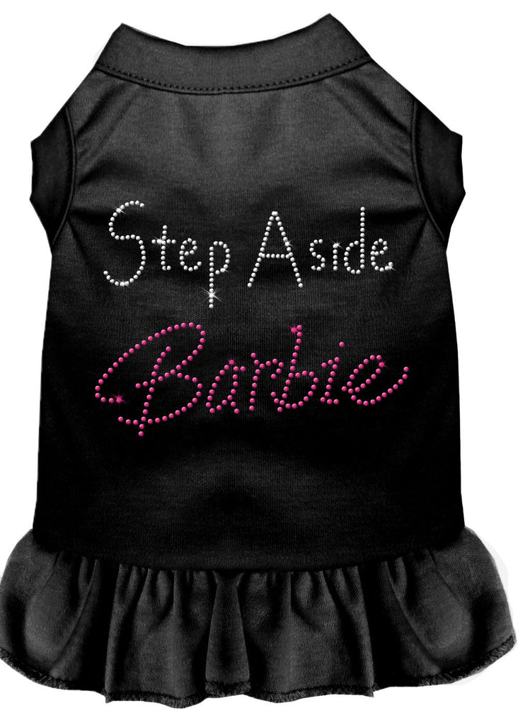 Step Aside Barbie Rhinestone Dress Black Med (12)