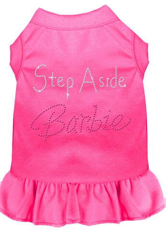 Step Aside Barbie Rhinestone Dress Black With Bright Pink Sm (10)