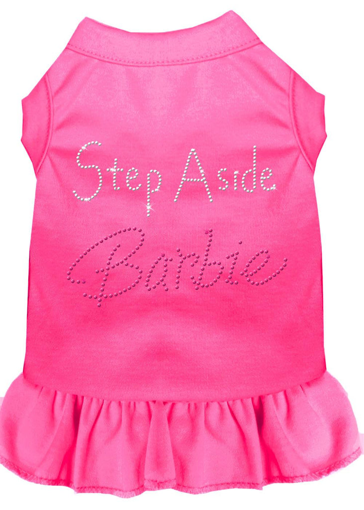 Step Aside Barbie Rhinestone Dress Black With Bright Pink Xl (16)