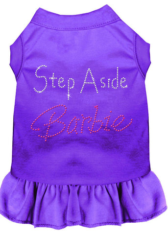 Step Aside Barbie Rhinestone Dress Purple Xs (8)