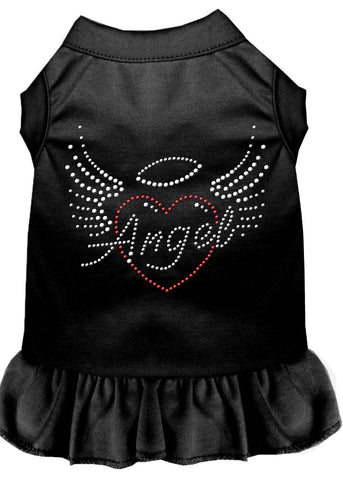 Angel Heart Rhinestone Dress Black Sm (10)