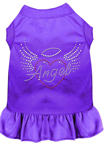 Angel Heart Rhinestone Dress Purple Xl (16)