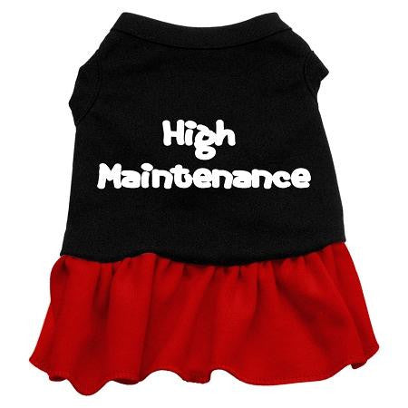 High Maintenance Dresses Black with Red Med (12)