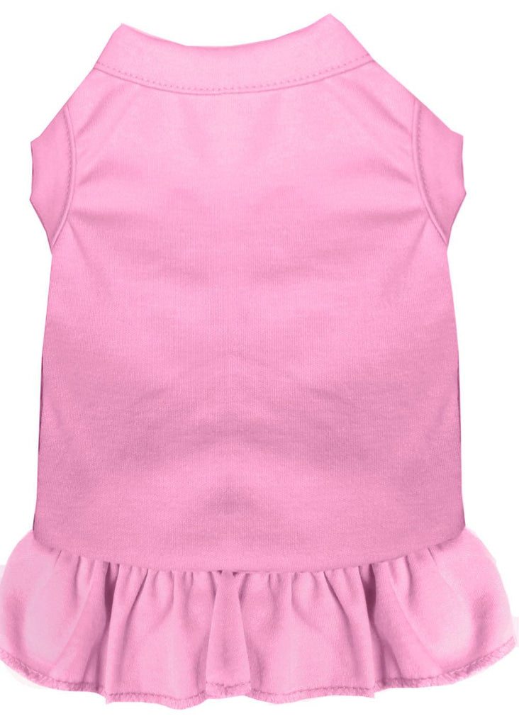 Plain Pet Dress Light Pink 4x (22)