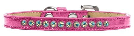 Ab Crystal Size 16 Pink Puppy Ice Cream Collar