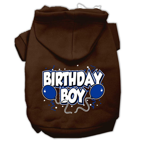 Birthday Boy Screen Print Pet Hoodies